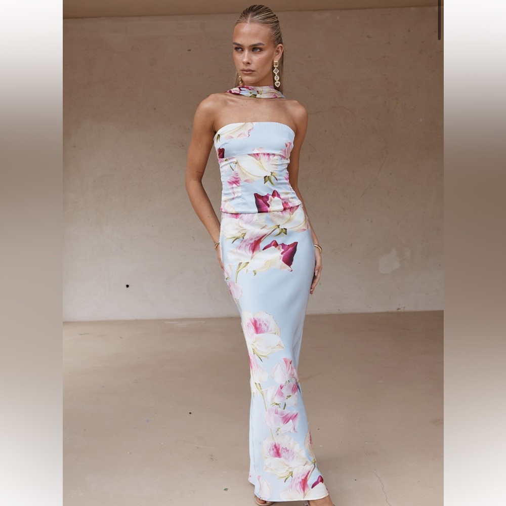 VERITY MAXI SKIRT AND TOP - CADENCE PRINT